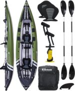Elkton Outdoors Steelhead Inflatable Fishing Kayak Boat