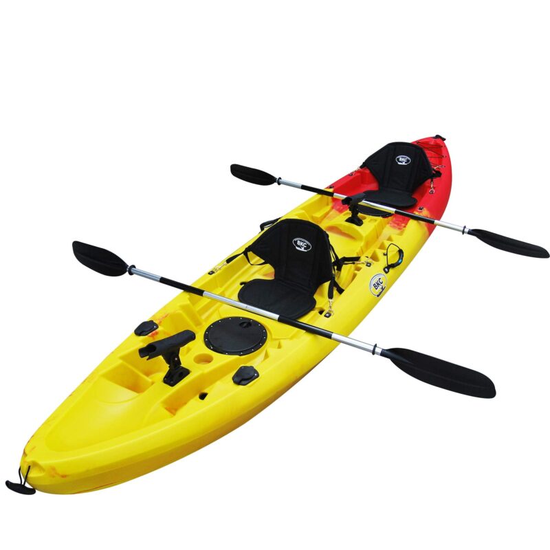 Brooklyn 12.5 Tandem 12 feet 8 inch Kayak W/Padded Seats, Paddles Included 2-3 Person Angler Kayak - Image 3
