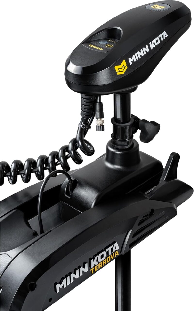 Minn Kota 1358355 Terrova Bow-Mount Electric Trolling Motor with Spot-Lock, Dual Spectrum Chirp Sonar, Wireless Remote, 55 Lb. Thrust, 45 in. Shaft, Freshwater - Image 2